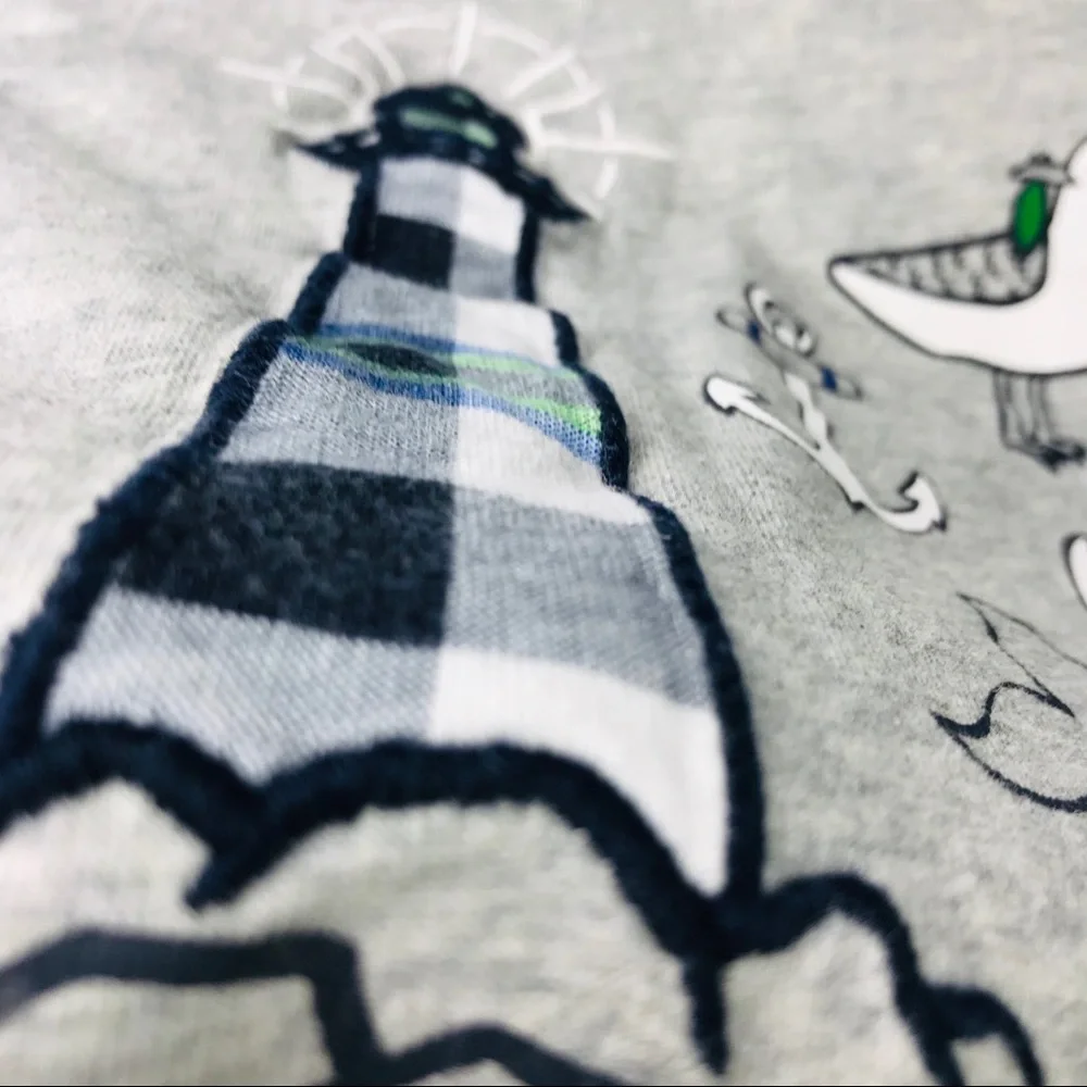 COPY - Gymboree lighthouse long sleeve 100% cotton shirt